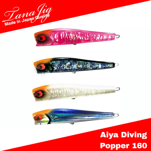 Tana Jig Aiya Diving Popper 160 60 gram