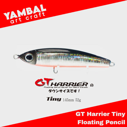 Yambal GT Harrier Tiny Floating Pencil 145mm 52g