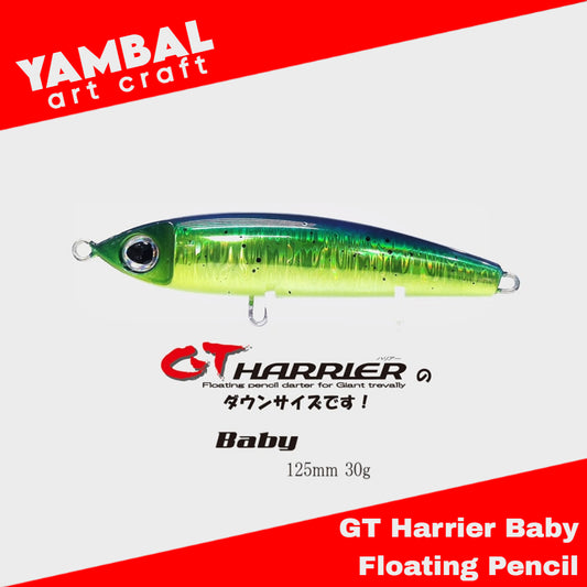 Yambal GT Harrier Baby Floating Pencil 125mm 30g
