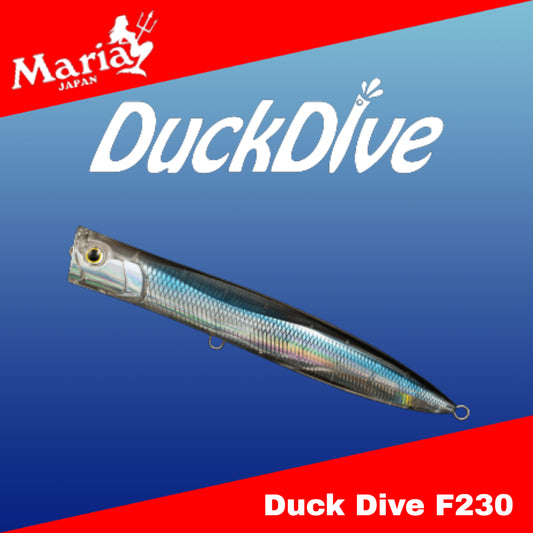 Umpan Selam Maria Duck F230 Popper Apung 230mm 95g