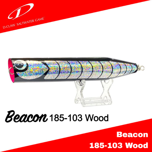 Umpan Apung Kayu D-Claw Beacon185-103 103g 185mm