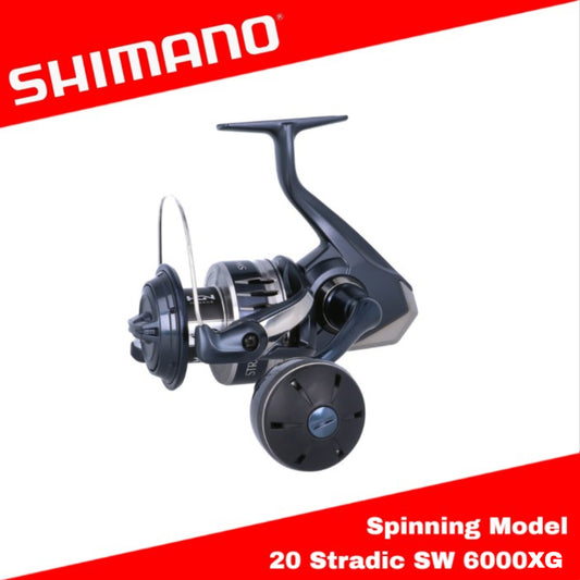 Gulungan Pemintal Shimano 20 Stradic SW 6000XG