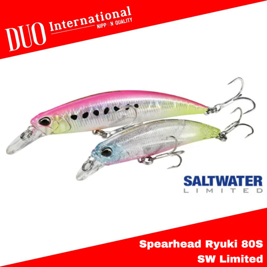 Duo Spearhead Ryuki 80S SW Limited Umpan Pancing Tenggelam 80mm 12 gram