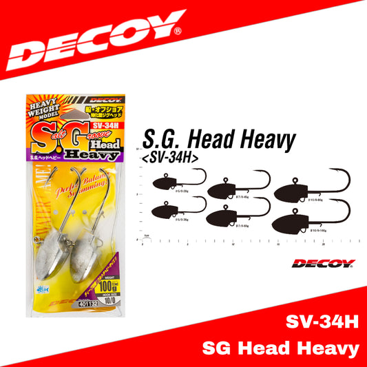 Umpan SV-34H Jig Head SG Head Berat