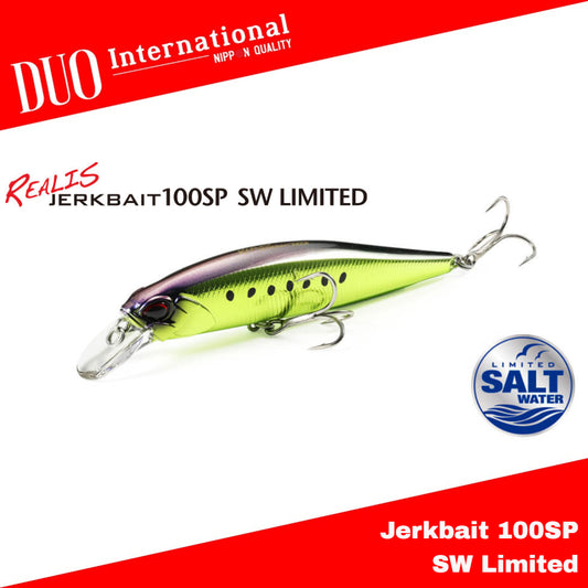 Umpan Pancing Duo Realis Jerkbait 100SP SW Limited 14.5gr 100mm