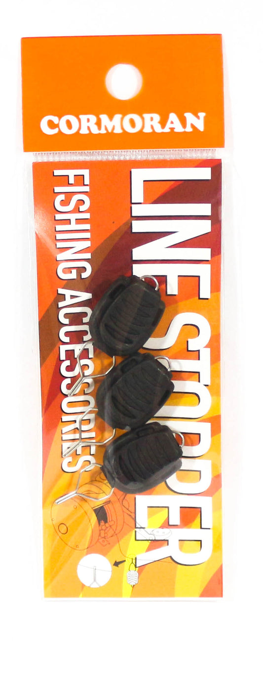Viva Cormoran Line Stopper for Baitcast Reel Black x 3