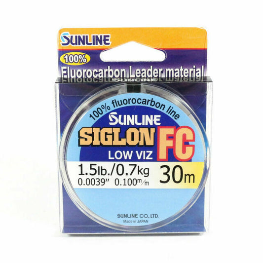 Tali Fluorokarbon Sunline Siglon FC SIG-FC 2020 30m 1,5lb 0,1 mm (5679)