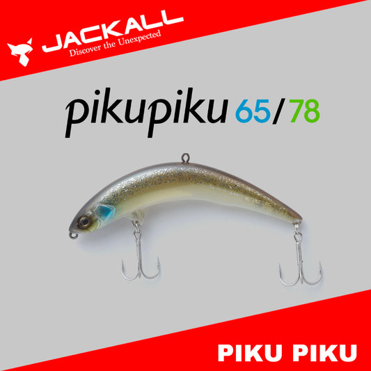 Umpan Pancing Jackall Piku Piku 78 Floating Lure 4.9g 78mm