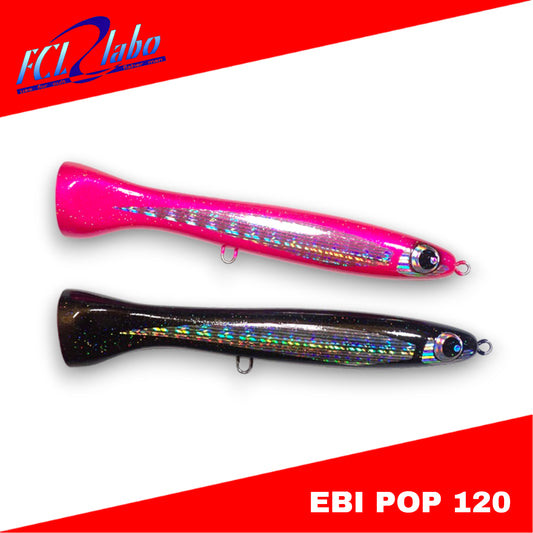 FCL Labo EBI POP 120 Floating Popper 130g 250mm