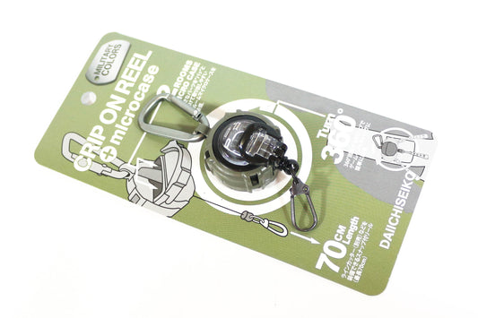 Daiichi 32152 Klip pada Reel Micro Case Carabiner (Hijau)