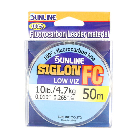 Tali Fluorokarbon Sunline Siglon FC 50m 10lb Diameter 0,265 mm