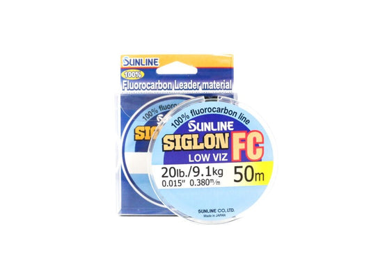 Tali Fluorokarbon Sunline Siglon FC 50m Diameter 20lb 0,38 mm (5907)