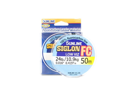 Tali Fluorokarbon Sunline Siglon FC 50m 24lb Diameter 0,415 mm (5914)
