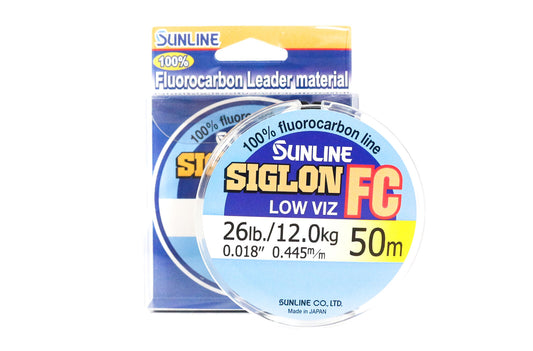 Tali Senar Fluorokarbon Sunline Siglon FC 50m 26lb Diameter 0,445 mm (5921)