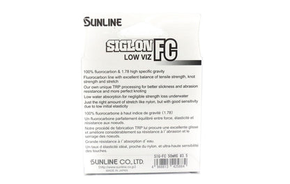 Tali Senar Fluorokarbon Sunline Siglon FC 50m 26lb Diameter 0,445 mm (5921)