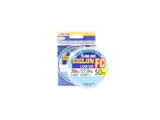 Tali Senar Fluorokarbon Sunline Siglon FC 50m 38lb Diameter 0,55 mm (5945)