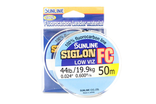 Tali Senar Fluorokarbon Sunline Siglon FC 50m Diameter 44lb 0,6 mm (5952)