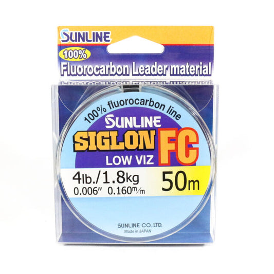 Tali Fluorokarbon Sunline Siglon FC 50m 4lb Diameter 0,16 mm (5808)