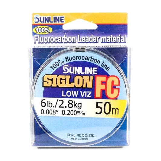 Tali Fluorokarbon Sunline Siglon FC 50m 6lb Diameter 0,2 mm (5822)