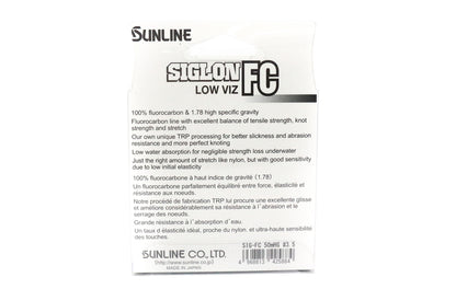 Tali Fluorokarbon Sunline Siglon FC 8lb Diameter 0,225 mm (5839)