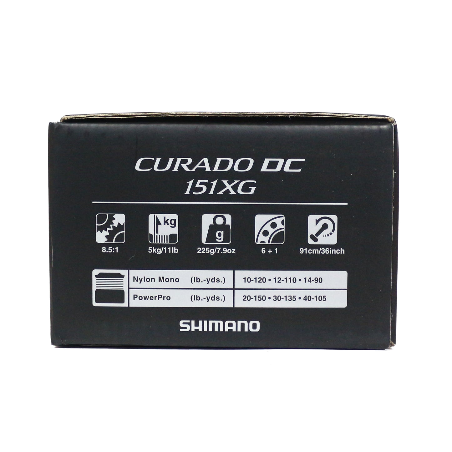 Shimano Reel Baitcast Curado DC 151 XG (Left Handle)