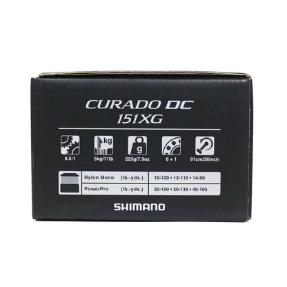 Shimano Reel Baitcast Curado DC 151 XG (Left Handle)