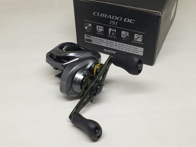 Shimano Reel Baitcast Curado DC 151 (Left Handle)