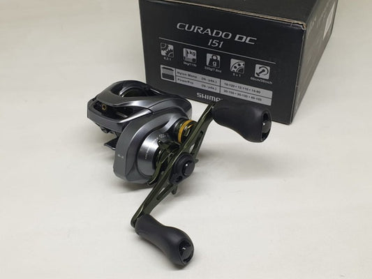 Shimano Reel Baitcast Curado DC 151 (Pegangan Kiri)