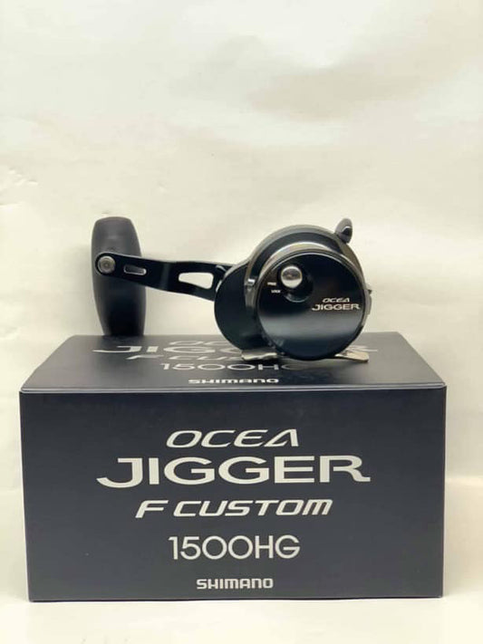 Gulungan Umpan Shimano Ocea Jigger F Custom 1500 HG Tangan Kanan (0022)