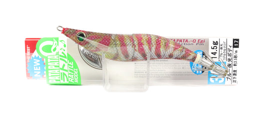 Yo Zuri Egi Pata Pata Q Rattle Squid Jig Sinking Lure Size 3.0 A1724-BLRK (5418)