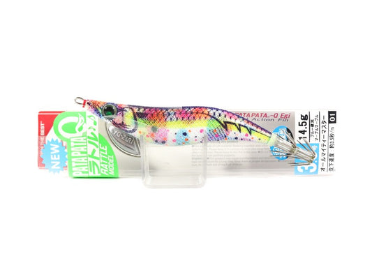 Yo Zuri Egi Pata Pata Q Rattle Squid Jig Sinking Lure Size 3.0 A1724-BLMM (5258)
