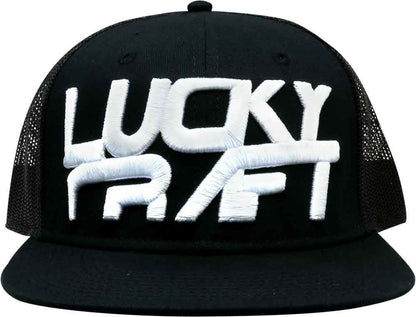 LUCKY CRAFT LC FLAT POP - Hitam dan Putih