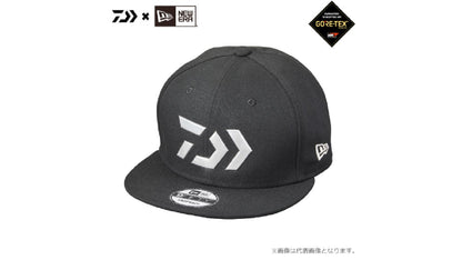 Kolaborasi sembilan pipa DAIWA Gore-Tex NEW ERA DC-1108N hitam gratis / tutup