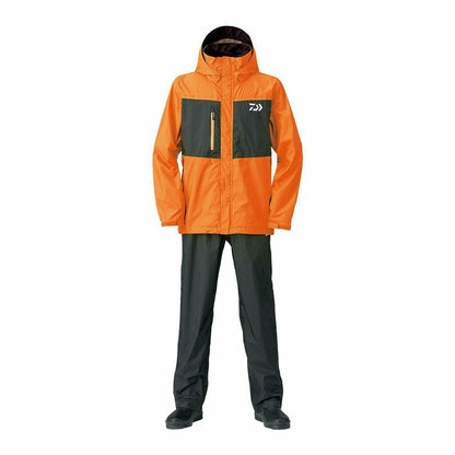 DAIWA Rain Max Suits DR-36008 Fishing Jacket Pants SET - XL/ORange