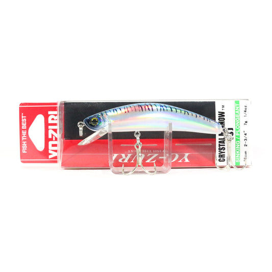 Yo Zuri Crystal Minnow S 70 mm Sinking Lure R835-C24 (2080)