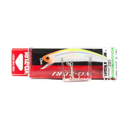 Yo Zuri Crystal Minnow S 70 mm Sinking Lure R835-C57 (2127)