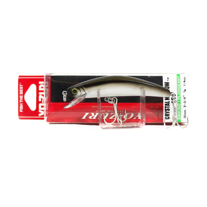 Yo Zuri Crystal Minnow S 70 mm Sinking Lure R835-SBR 2172