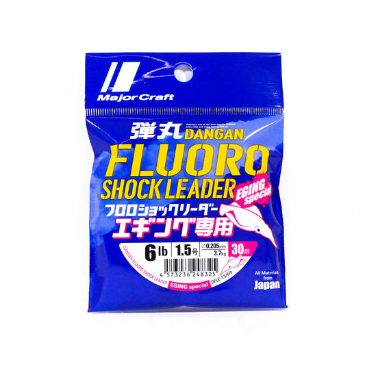 Tali Pemimpin Kejutan Fluorokarbon Kapal Utama 30m Eging DFLE-1.5 6lb (8325)