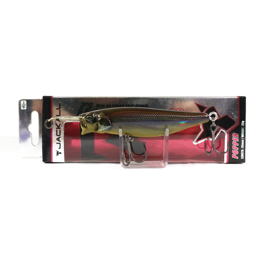 Umpan Jackall Riser Bait 009 85mm Topwater Sinking Lure RT Mirror Kasumi Waka (7771)