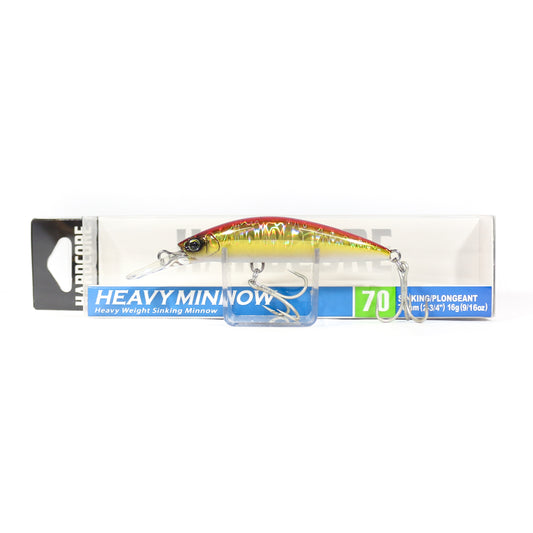 Yo Zuri Duel Hardcore 70S Heavy Sinking Minnow Lure F1188-HGR (0240)