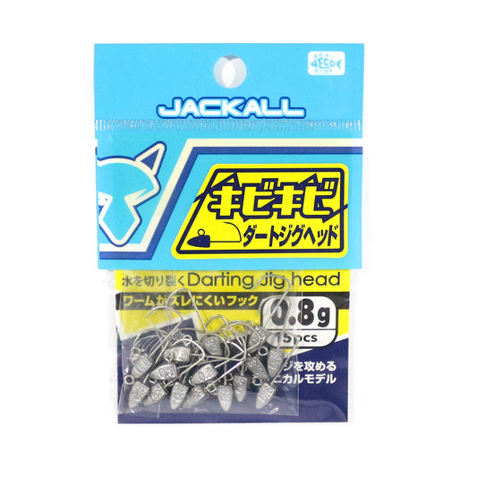 Kepala Jig Darting Jackall 15 pcs Kemasan Massal 0,8 gram (3874)