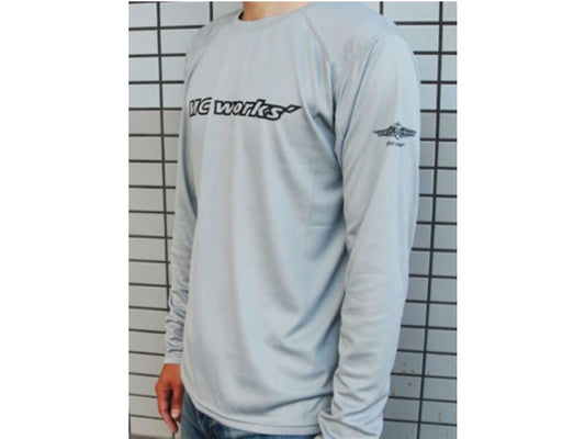 MC Works Radiation Long T Ukuran L - Hull Grey