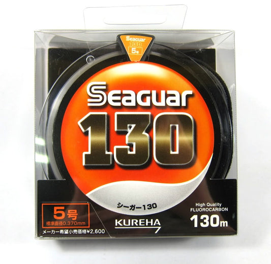 Tali Senar Pemimpin Fluorokarbon Seaguar 130 130m Ukuran 2 8lb (0257)