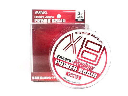 Varivas PE Line Avani Jigging X8 Power Braid 300m PE 3 50lb (2397)