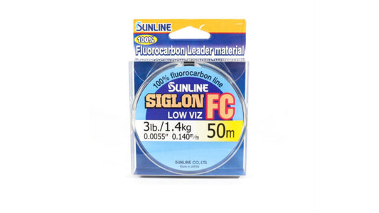 Tali Fluorokarbon Sunline Siglon FC 50m 3lb Diameter 0,14 mm (5792)
