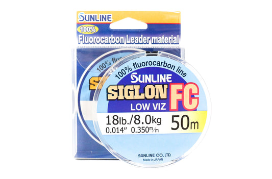 Tali Senar Fluorokarbon Sunline Siglon FC 50m 18lb Diameter 0,35 mm (5891)
