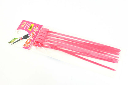 Prox PX994SP Cable Tie Hook Keeper 10 pack ( 35 x 150 x 4 mm ) Pink (3610)