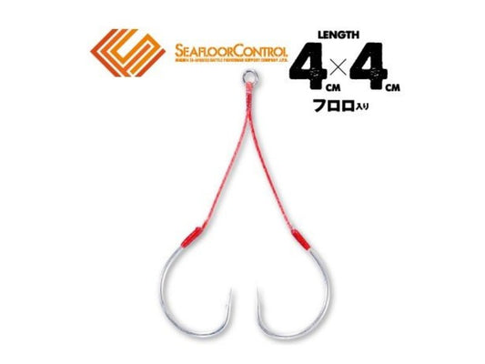Pengait Bantuan JAM Kontrol Dasar Laut PE dengan Fluoro (Pengait Bantuan) 4cmx4cm