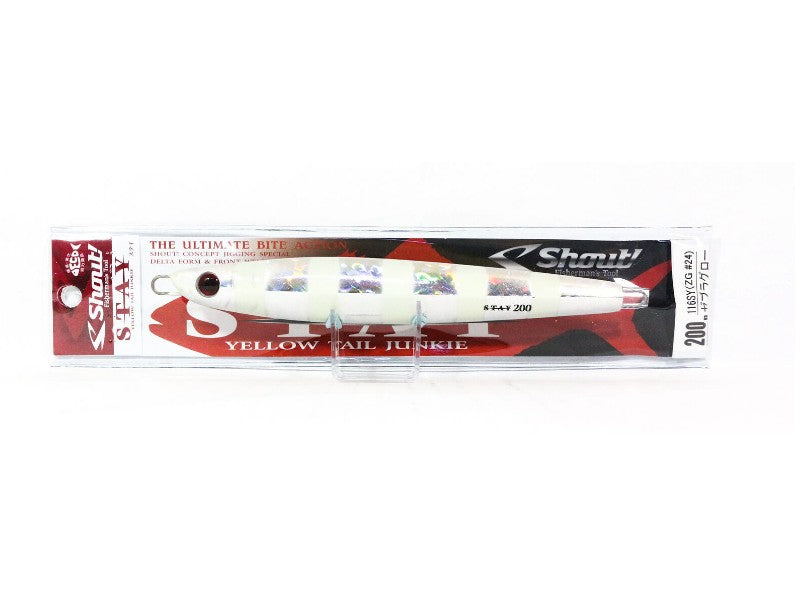 Shout Metal Jig Lure 116sy Stay 200g ZG (2601)