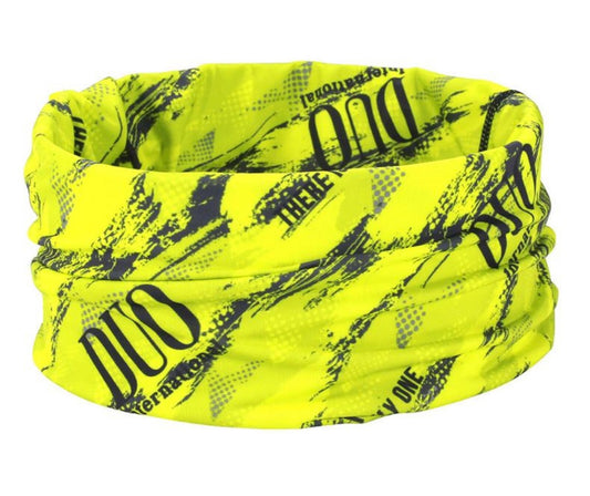 Duo Neck Gaiter UV Head Wear Ukuran Bebas Original Chartreuse Geo 4494